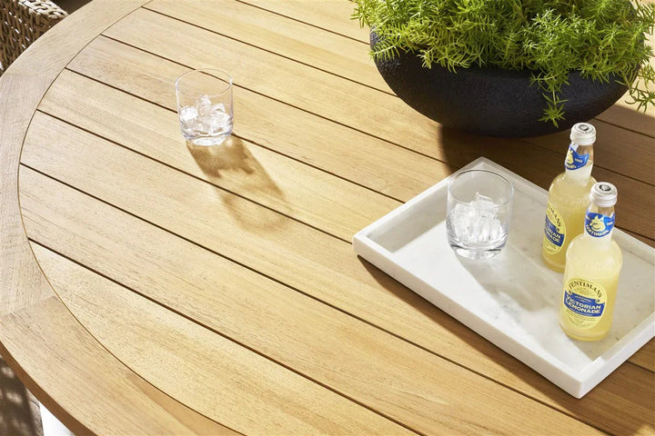 SwayLiving SwayLiving Horizon Outdoor Round Dining Table