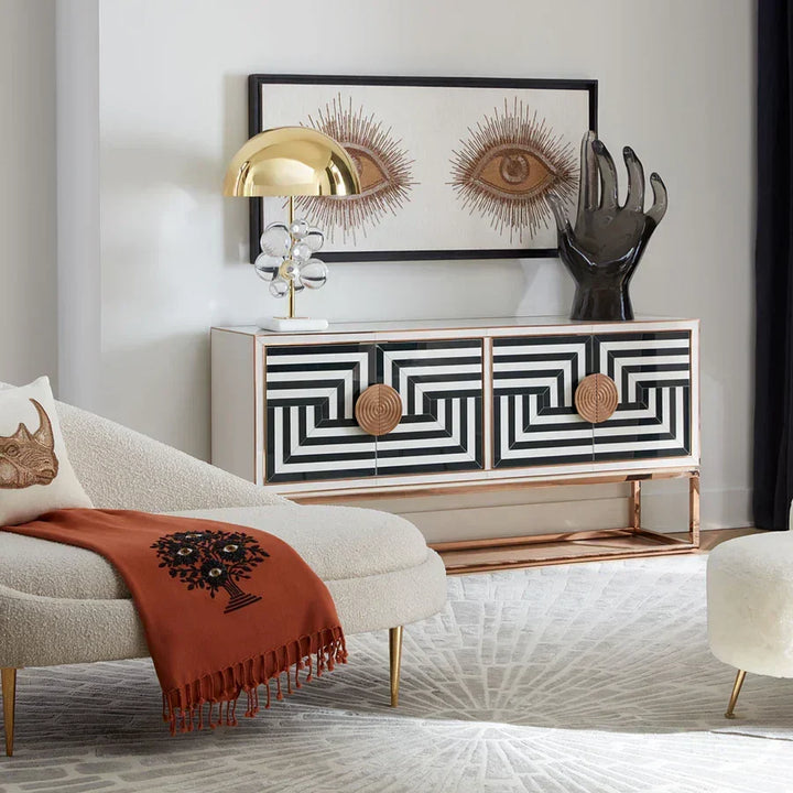 SwayLiving Op Art Credenza SIDEBOARDS + CREDENZAS
