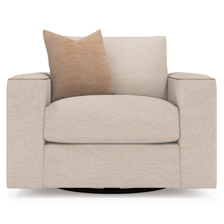 SwayLiving SwayLiving Vaughn Fabric Swivel Chair