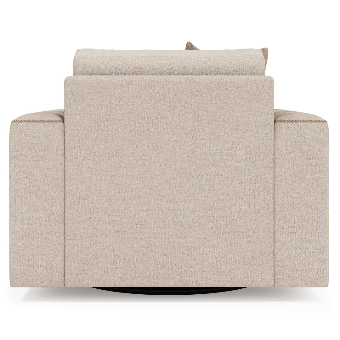 SwayLiving SwayLiving Vaughn Fabric Swivel Chair