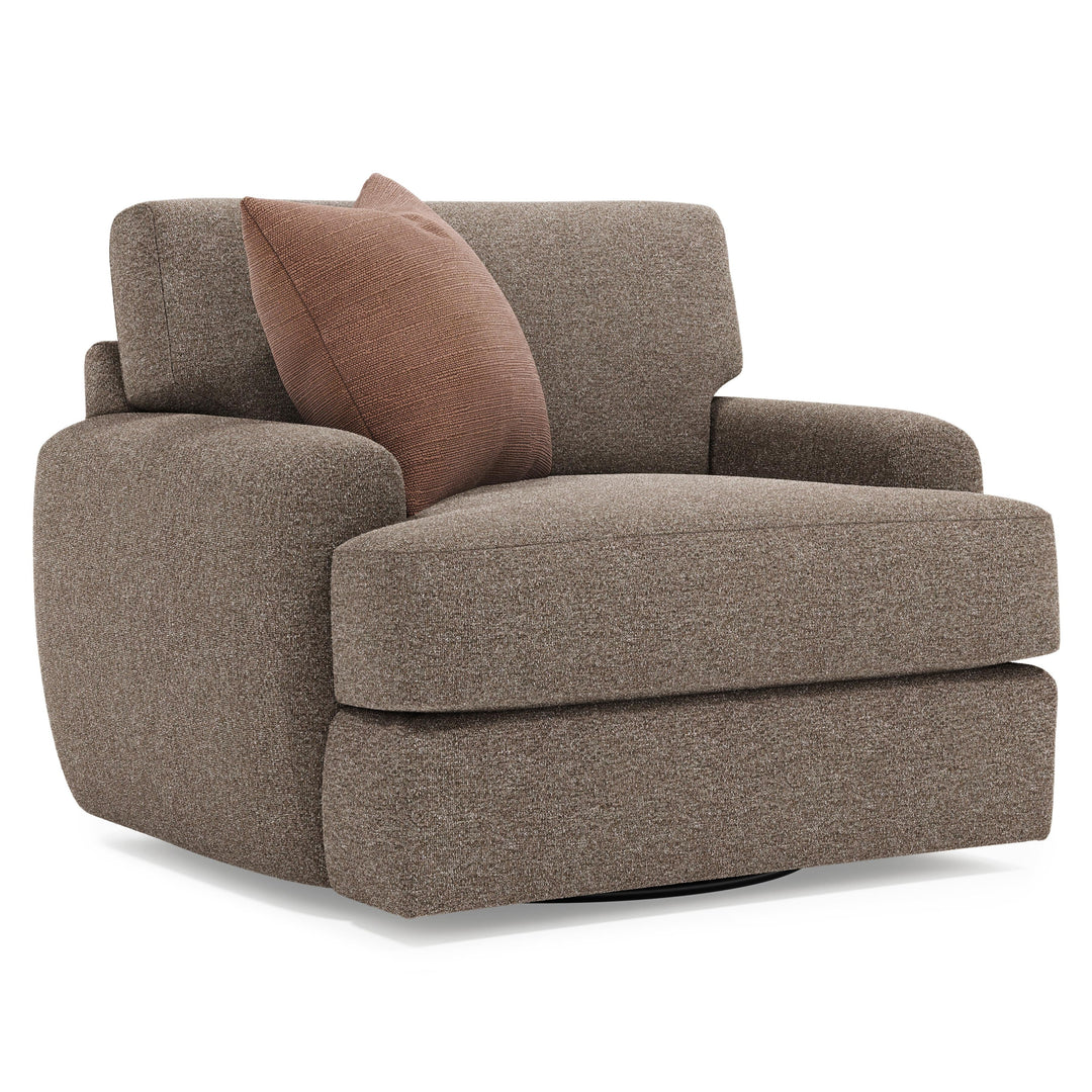 SwayLiving SwayLiving Cameron Fabric Swivel Chair