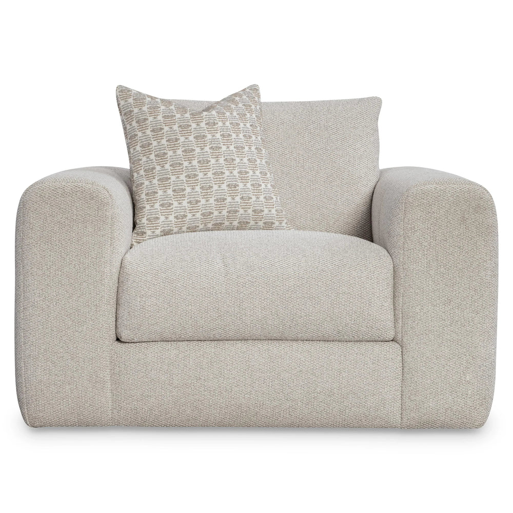 SwayLiving - Vista Fabric Swivel Chair - P4002SA | SwayLiving