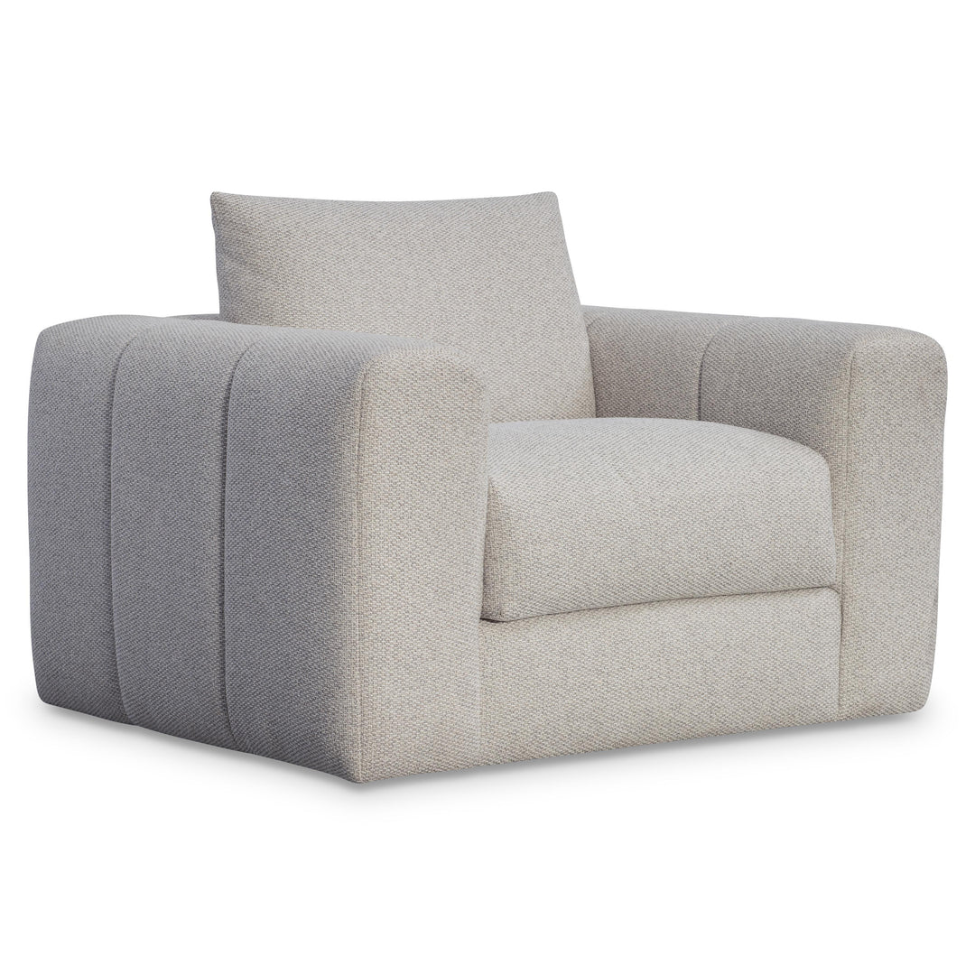SwayLiving - Vista Fabric Swivel Chair - P4002SA | SwayLiving
