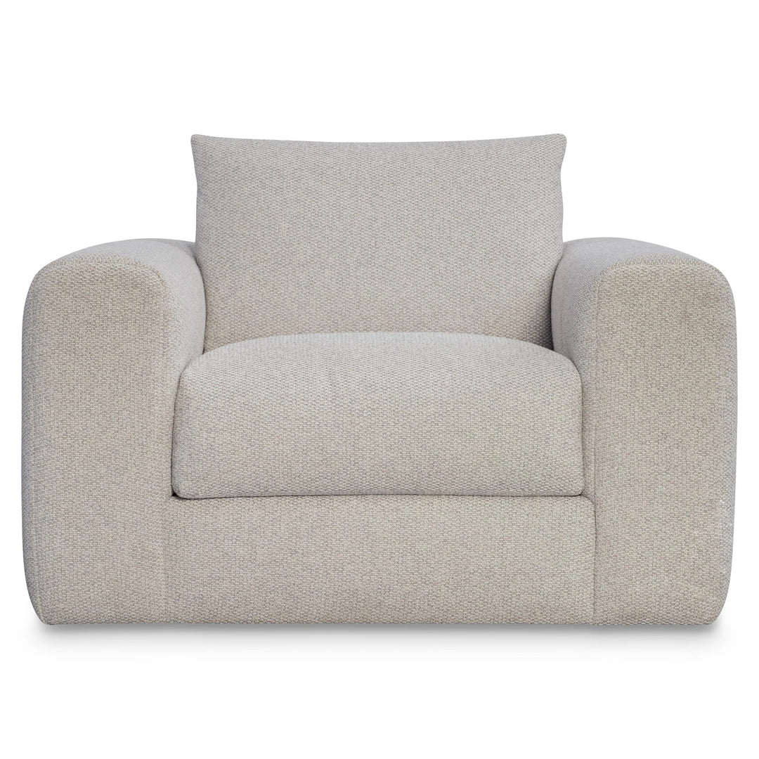 SwayLiving - Vista Fabric Swivel Chair - P4002SA | SwayLiving