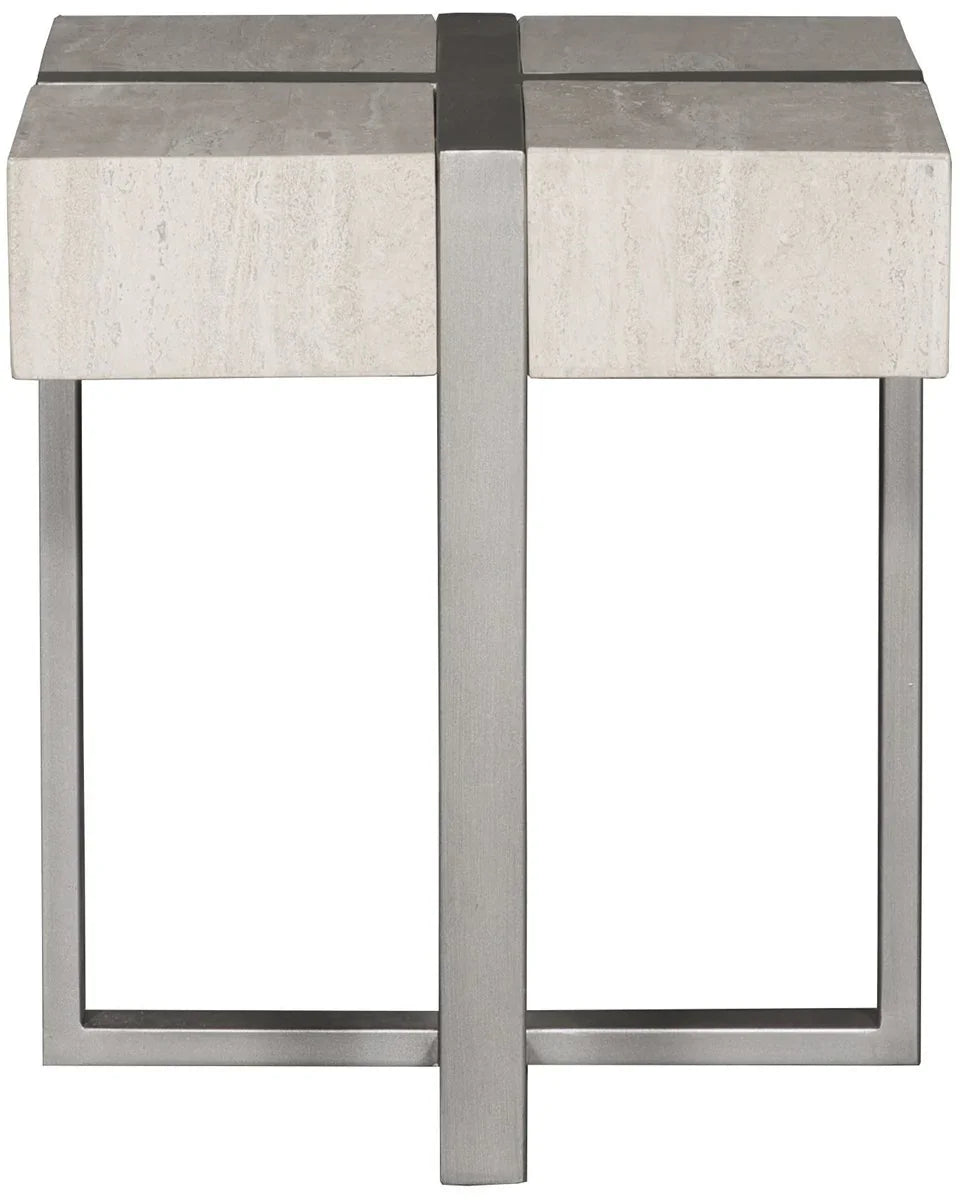 SwayLiving SwayLiving Formation Stone Veneer Side Table