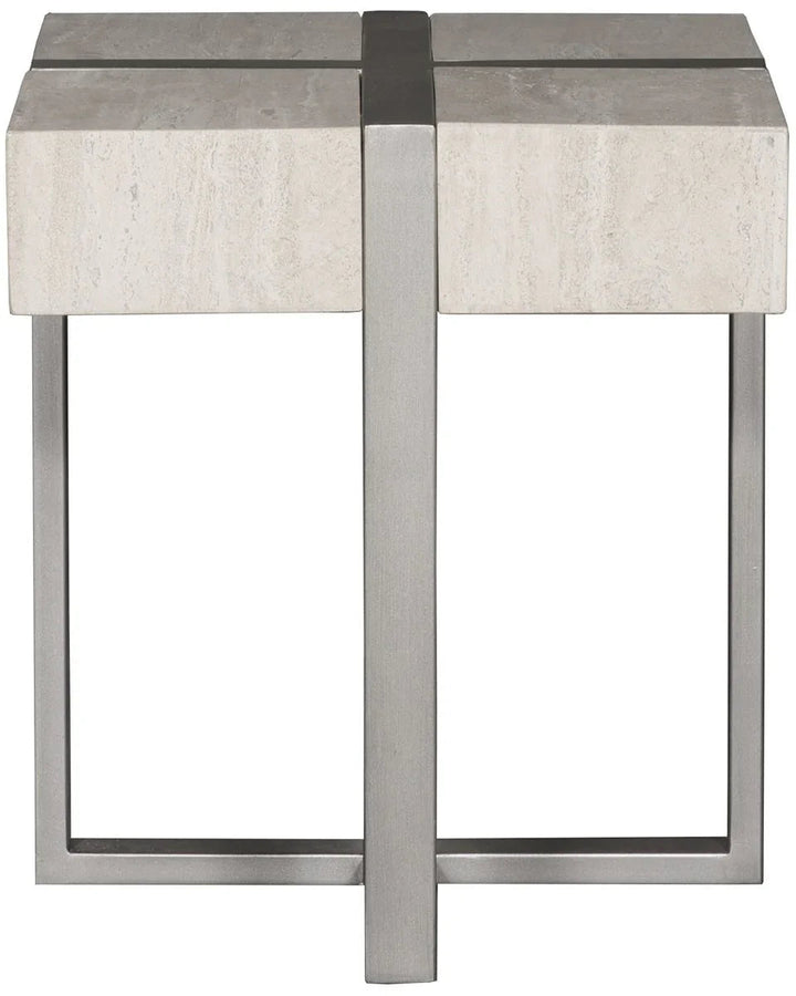 SwayLiving SwayLiving Formation Stone Veneer Side Table