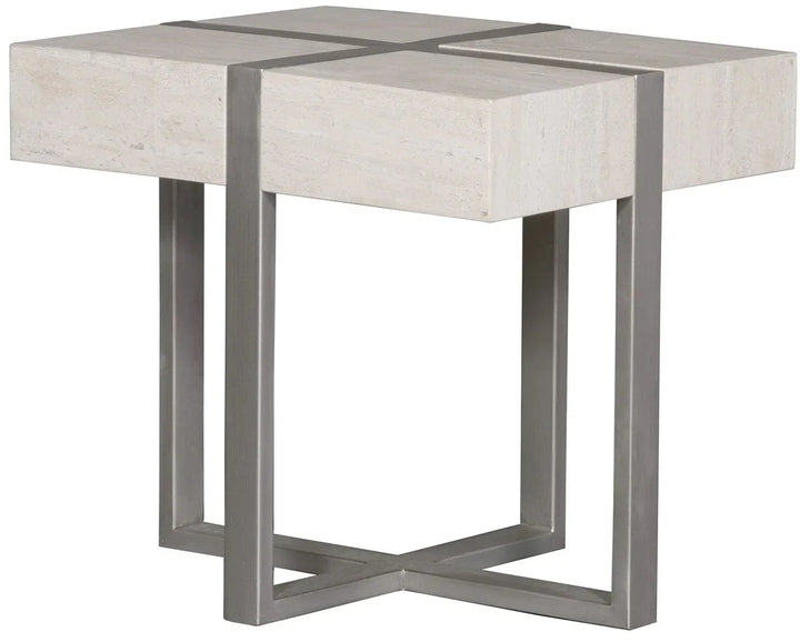 SwayLiving SwayLiving Formation Stone Veneer Side Table