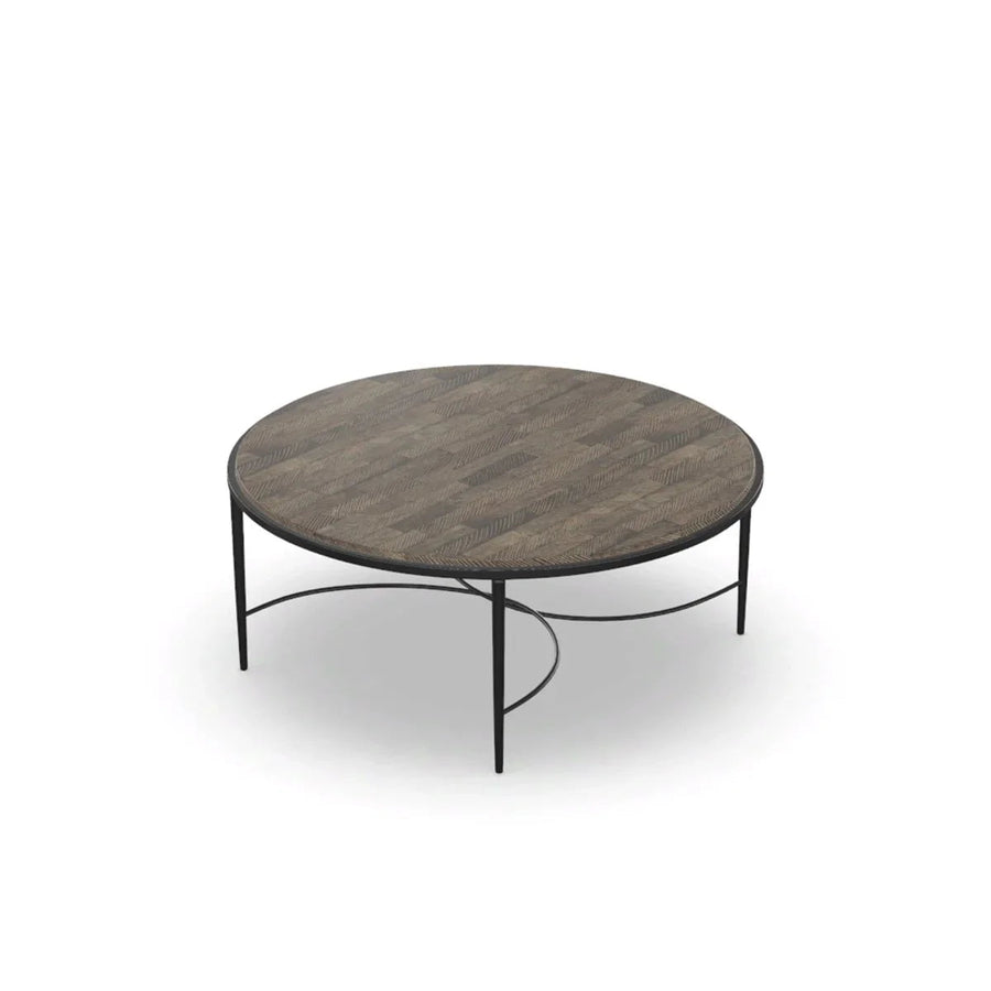 SwayLiving SwayLiving Sabine Round Cocktail Table/Coconut Fiber Top