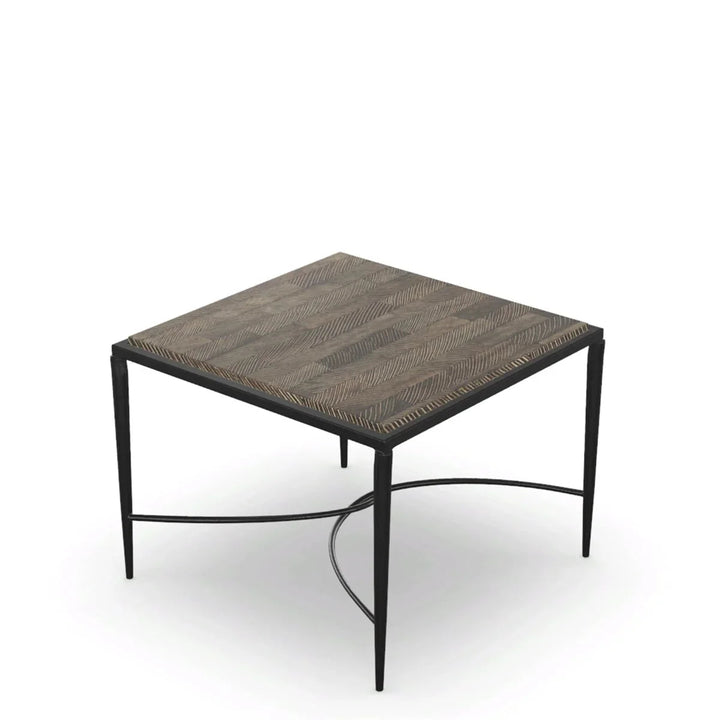 Textured Bronze Base/ Coconut Fiber Top