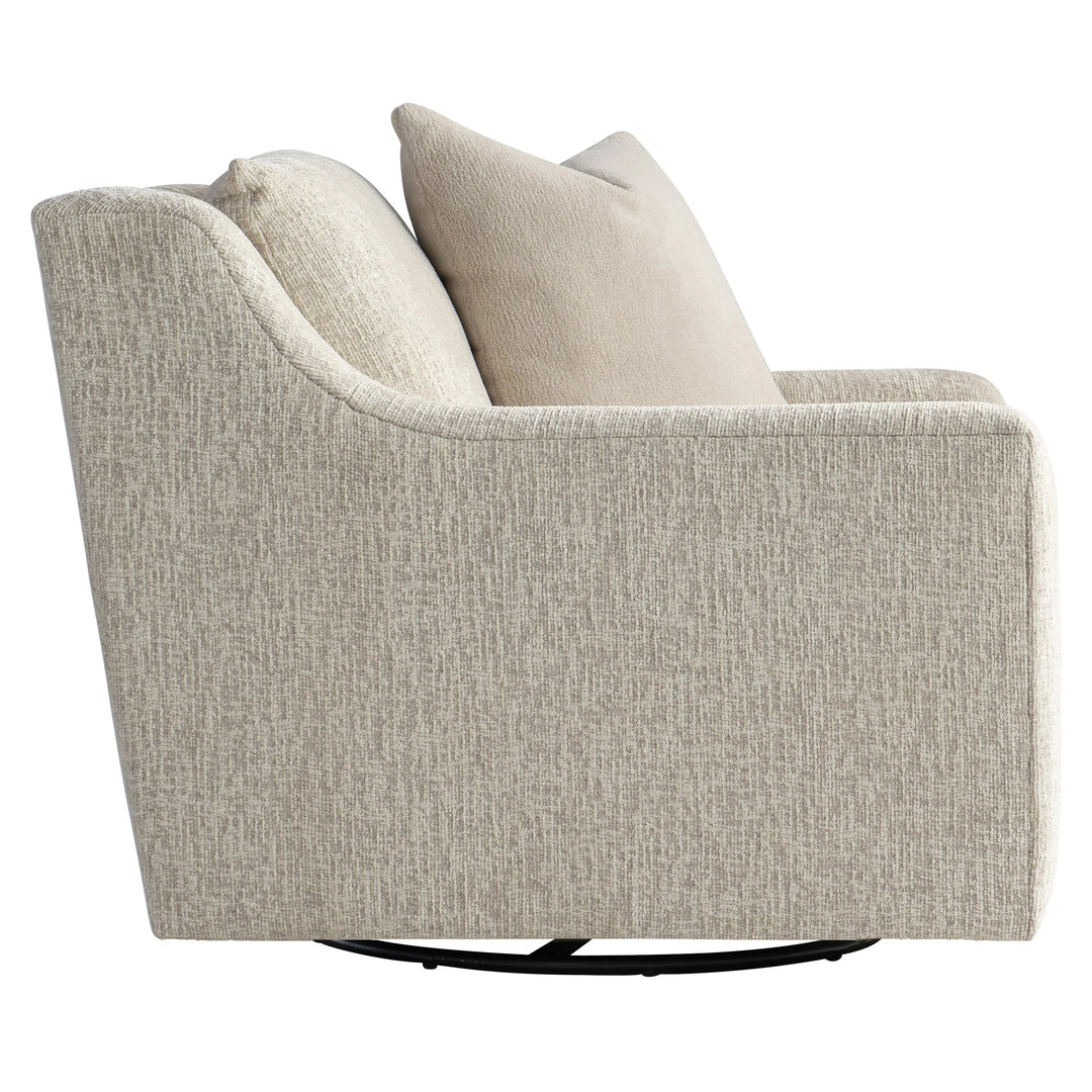 SwayLiving - Gabi Fabric Swivel Chair - P7082SA | SwayLiving