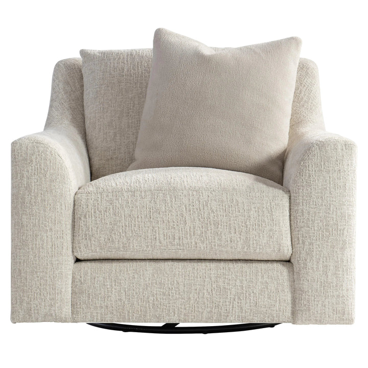 SwayLiving - Gabi Fabric Swivel Chair - P7082SA | SwayLiving