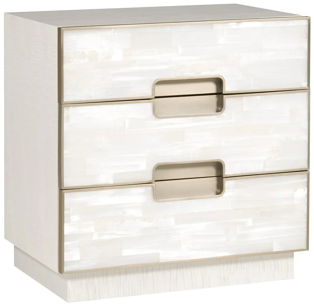 SwayLiving SwayLiving Splendor Selenite Nightstand Small