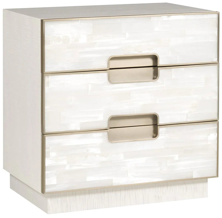 SwayLiving SwayLiving Splendor Selenite Nightstand Small