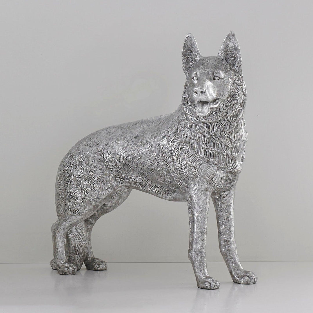 SwayLiving German Shepherd, Silver Leaf DECORATIVE OBJECTS
