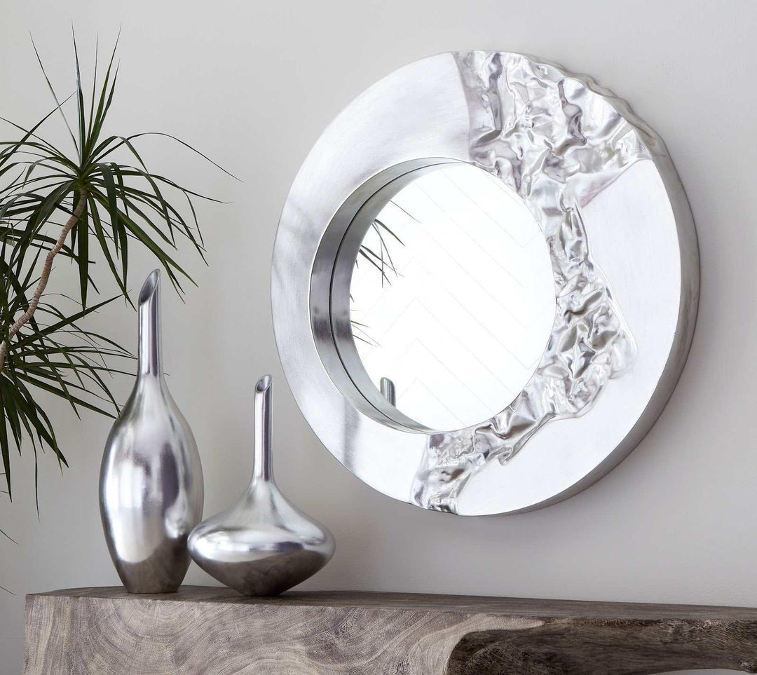 SwayLiving Mercury Mirror, Silver Leaf WALL MIRRORS