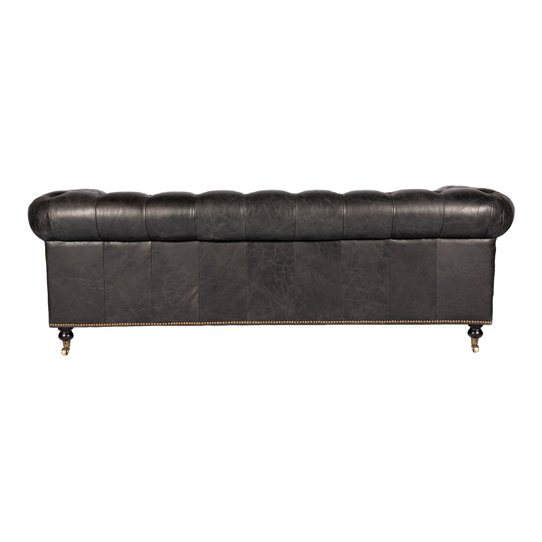Onyx Black Leather