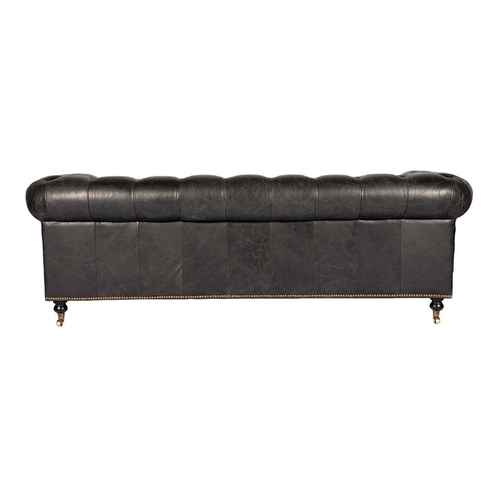 Onyx Black Leather
