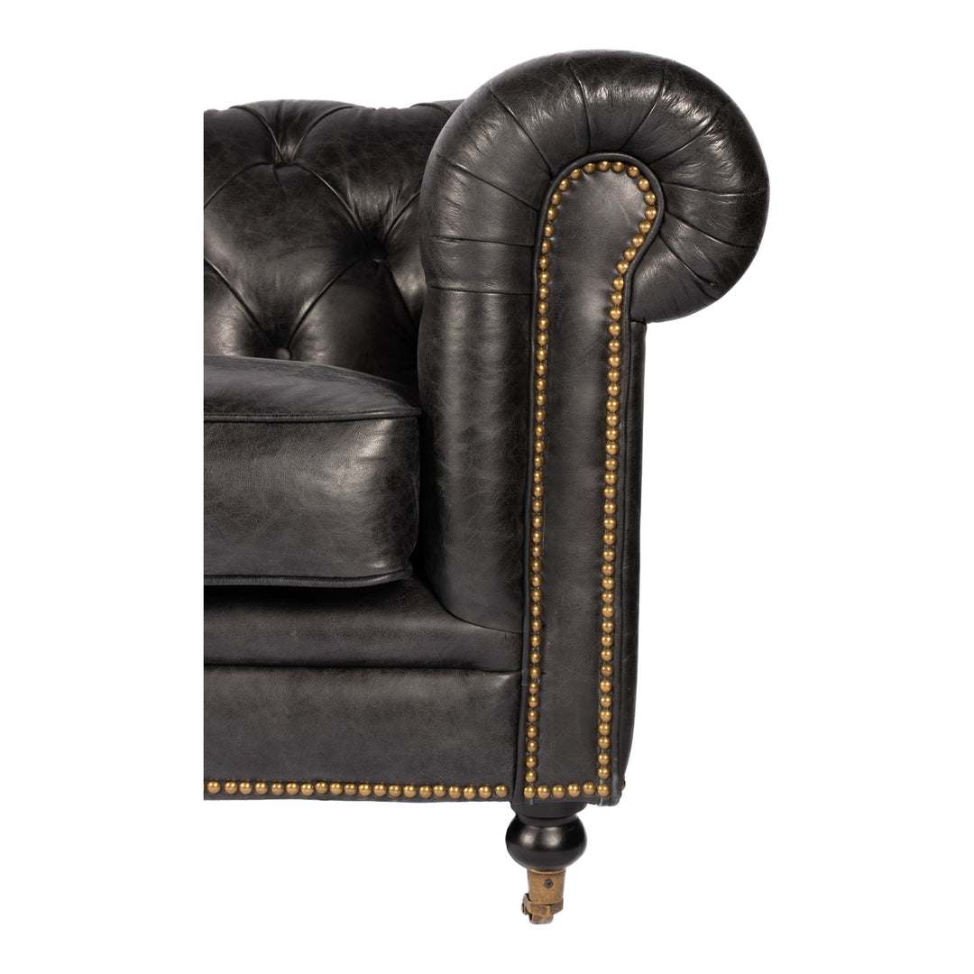 Onyx Black Leather