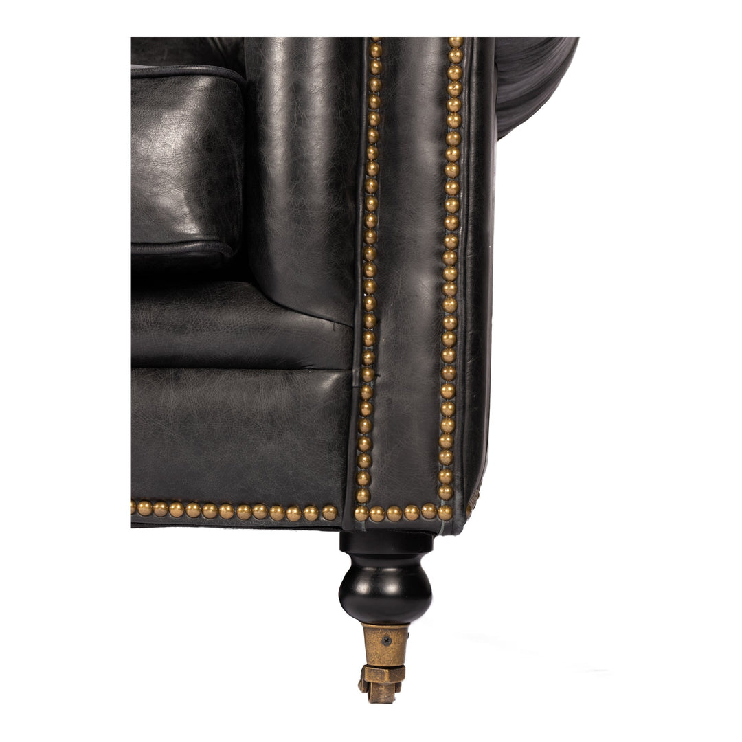 Onyx Black Leather