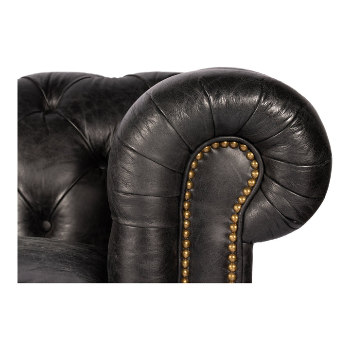 Onyx Black Leather