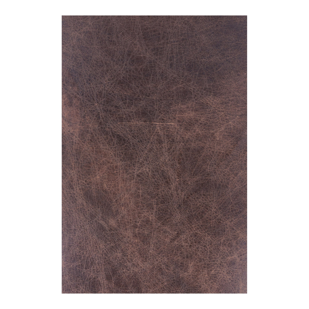 SwayLiving - Carlisle Club Chair Grazed Brown Leather - PK-1026-03 | SwayLiving