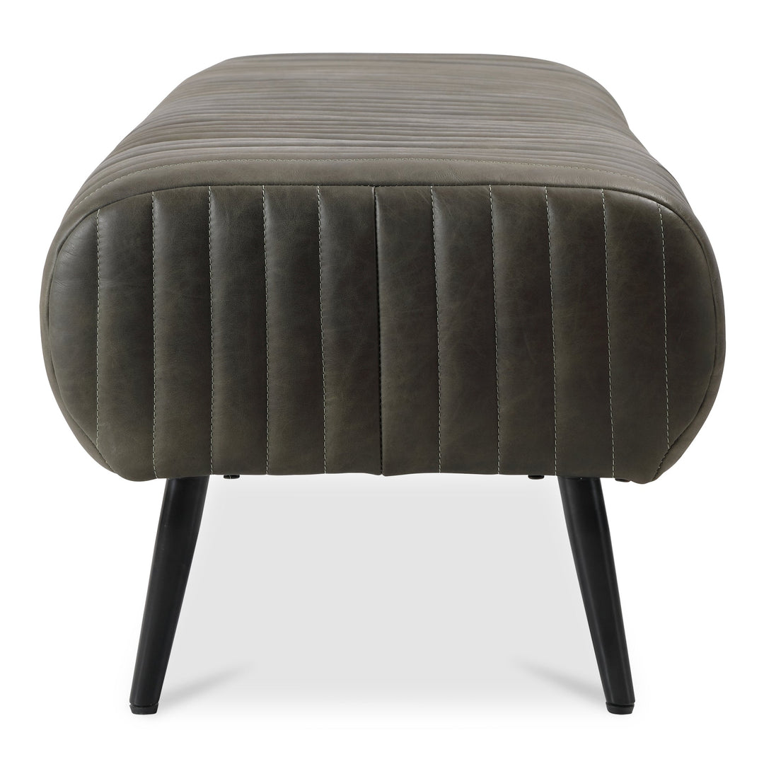 Charred Olive Leather