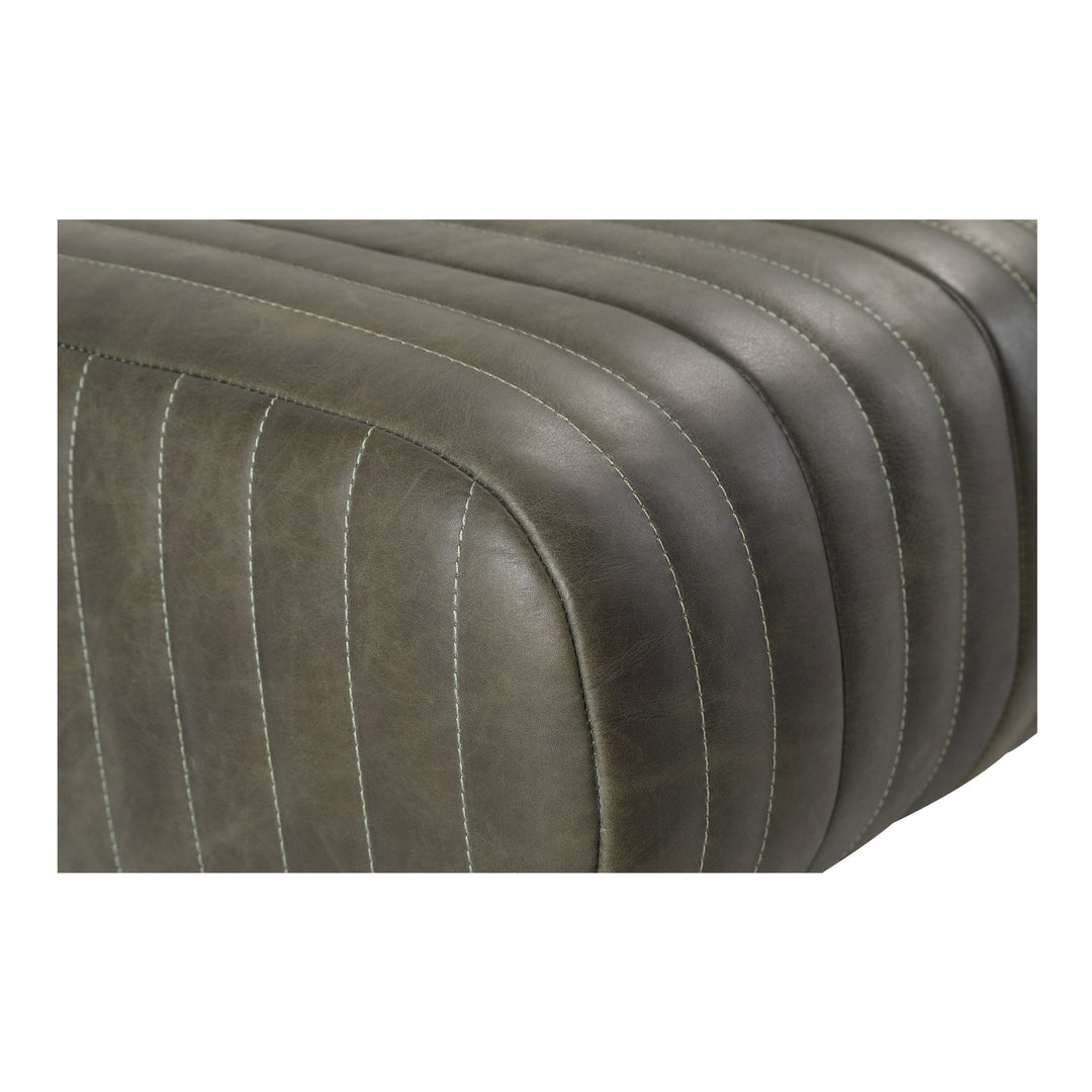 Charred Olive Leather