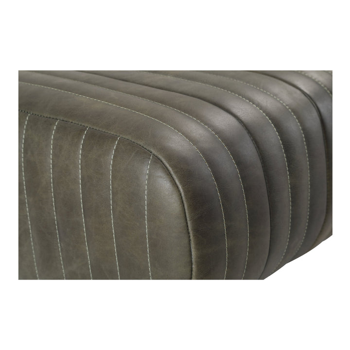 Charred Olive Leather