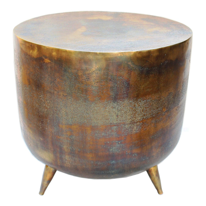 SwayLiving - Kettel Accent Table Brass - QK-1001-43 | SwayLiving