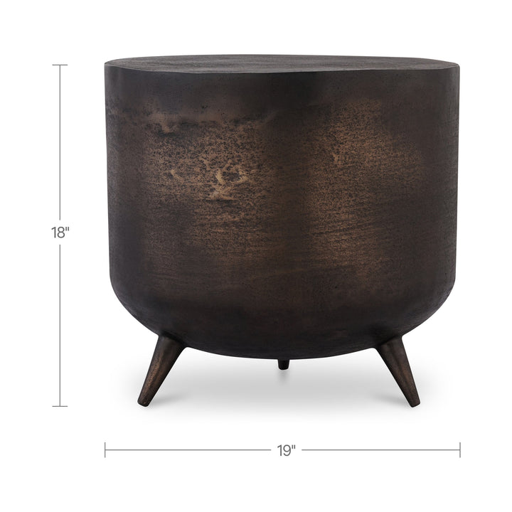 Kettel Accent Table Brass