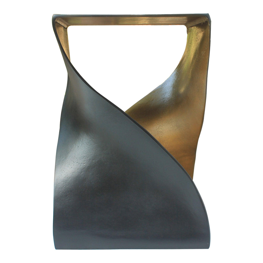 Twist Accent Table Black - SwayLiving