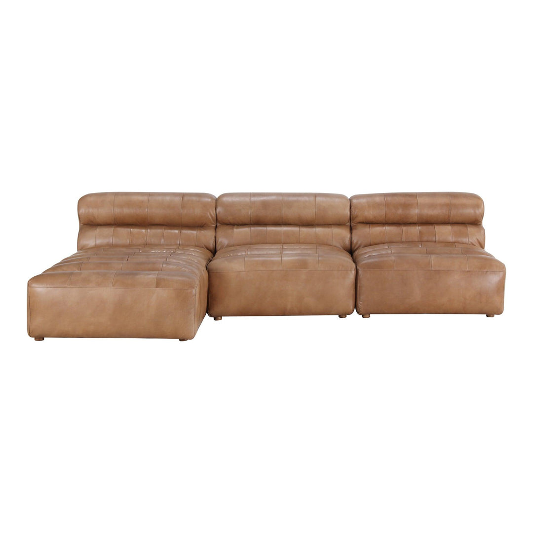 SwayLiving - Ramsay Signature Modular Sectional Tan - QN-1018-40 | SwayLiving