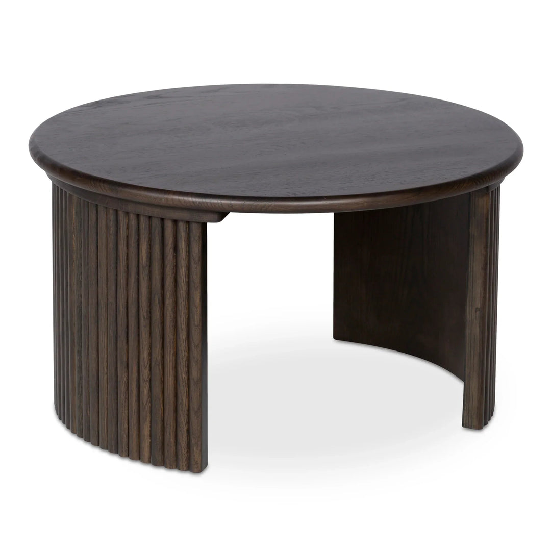 Penny Small Coffee Table Dark Brown - SwayLiving