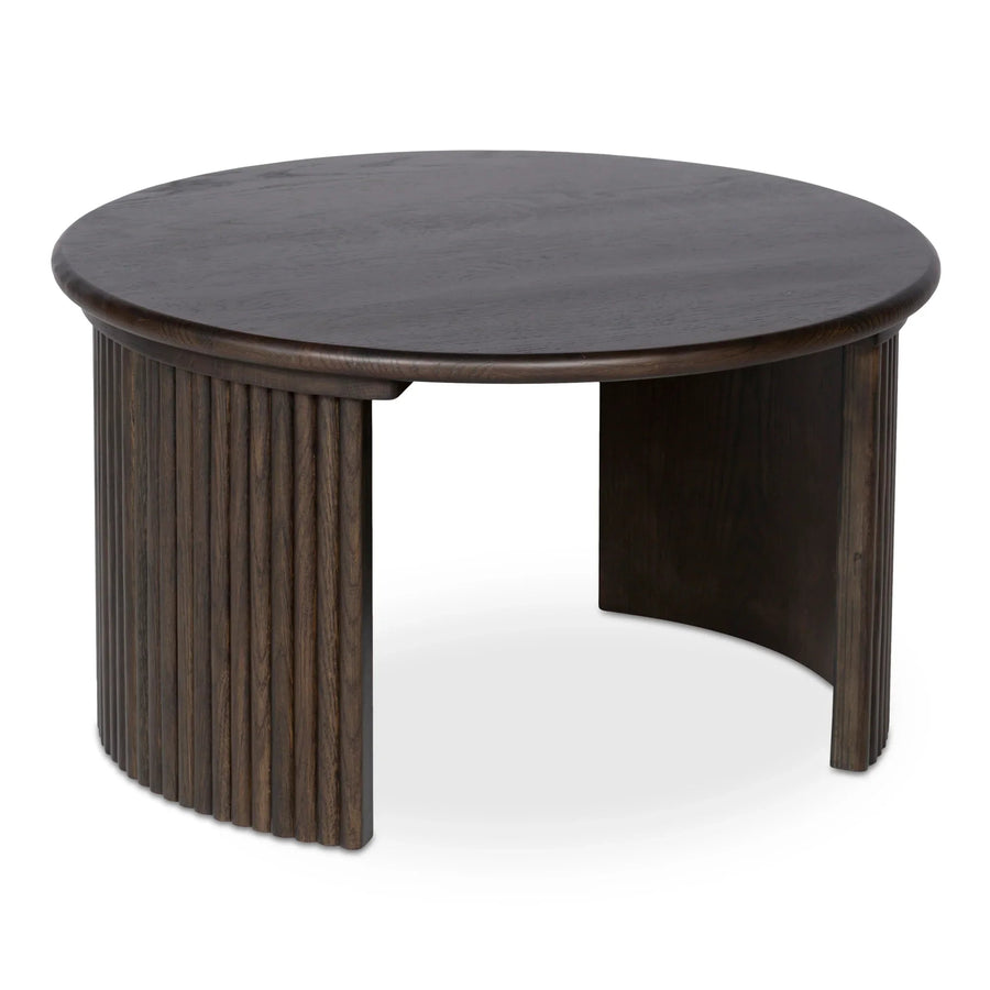 Penny Small Coffee Table Dark Brown - SwayLiving