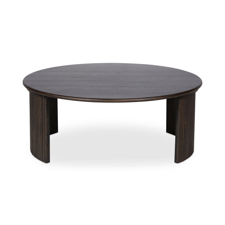 SwayLiving - Penny Large Coffee Table Dark Brown - QO-1012-20 | SwayLiving