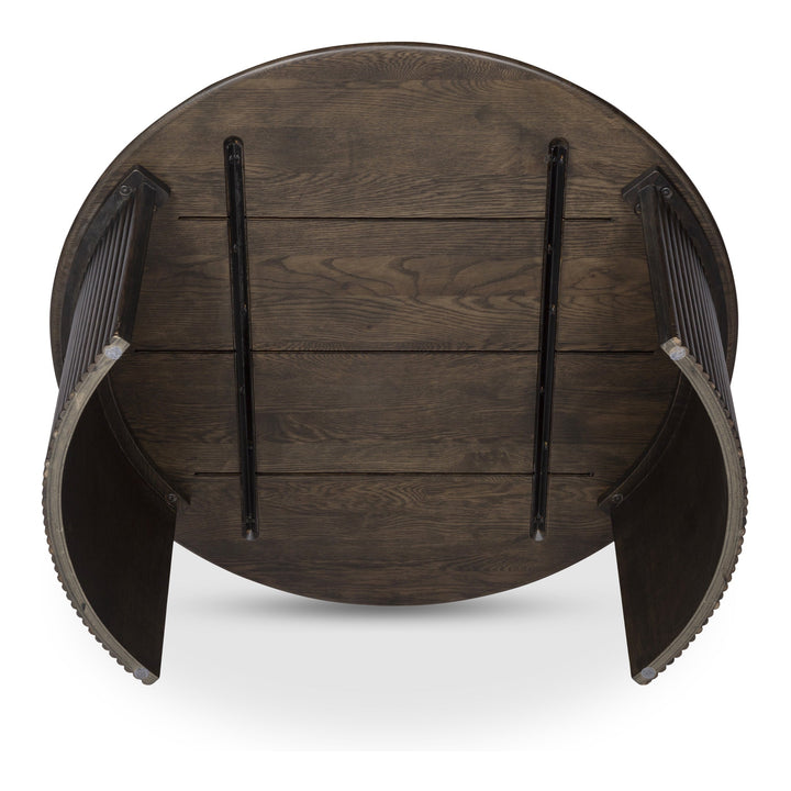 SwayLiving - Penny Large Coffee Table Dark Brown - QO-1012-20 | SwayLiving