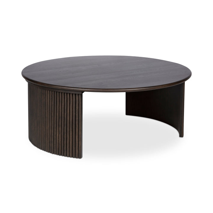 SwayLiving - Penny Large Coffee Table Dark Brown - QO-1012-20 | SwayLiving