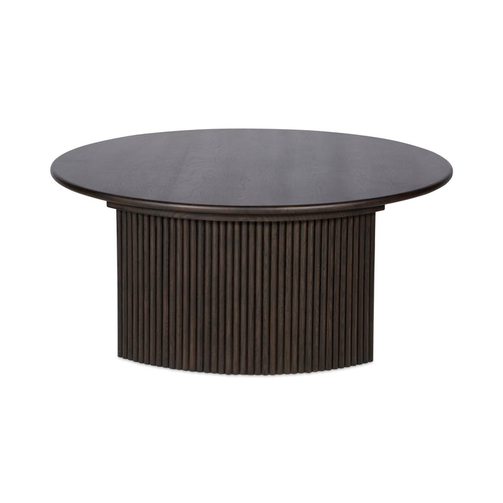 SwayLiving - Penny Large Coffee Table Dark Brown - QO-1012-20 | SwayLiving