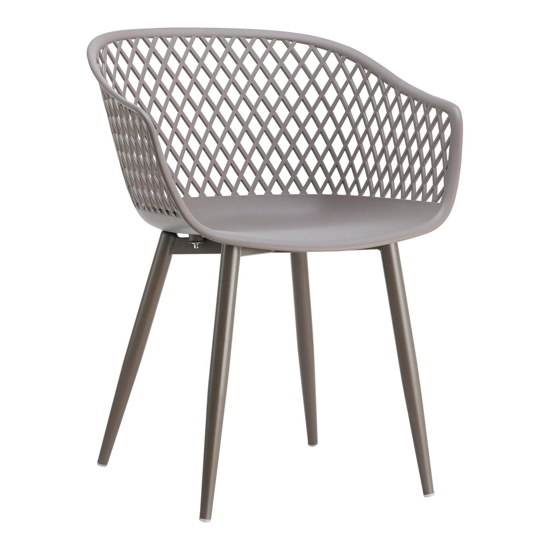 Piazza Outdoor Chair Grey - Set Of Two - SwayLiving
