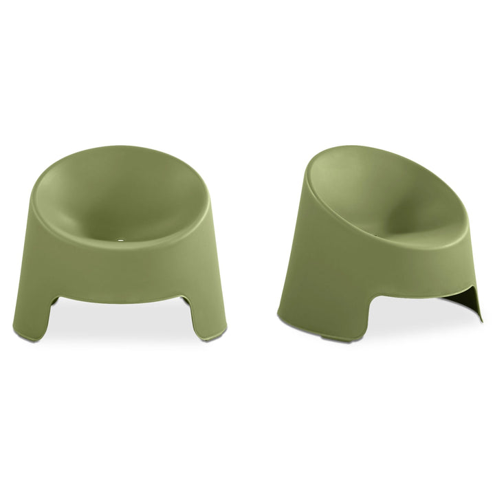Nolla Outdoor Accent Chair Set of Two