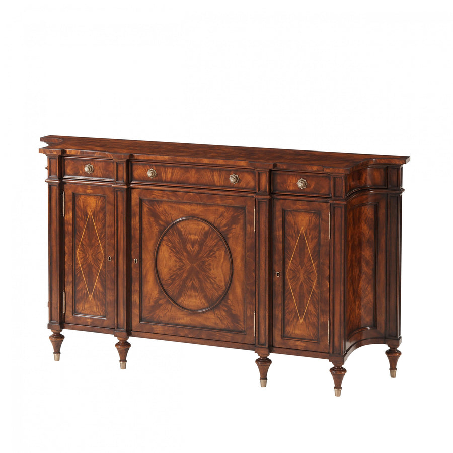 SwayLiving Concave Side Cabinet Sideboard SIDEBOARDS + CREDENZAS