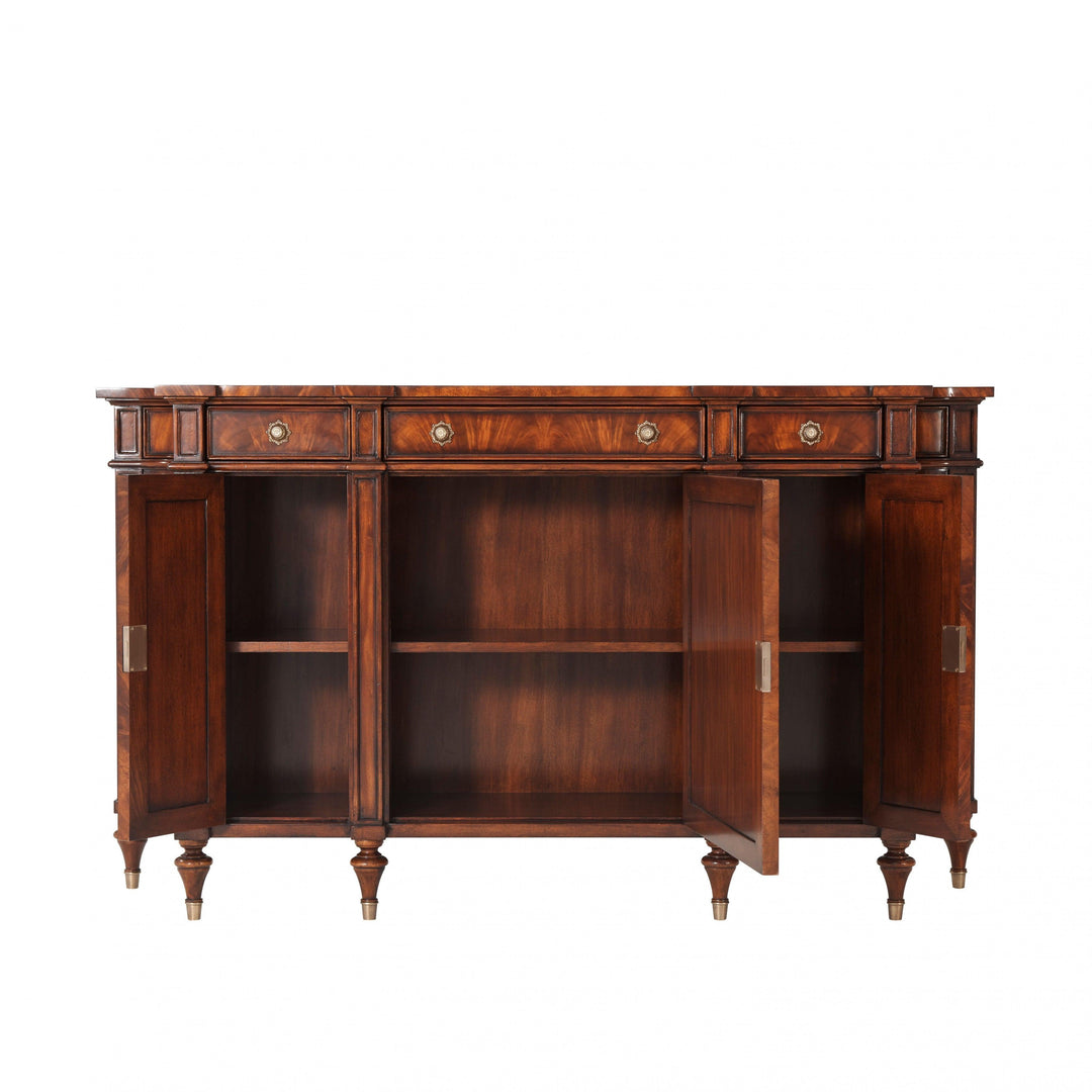 SwayLiving Concave Side Cabinet Sideboard SIDEBOARDS + CREDENZAS