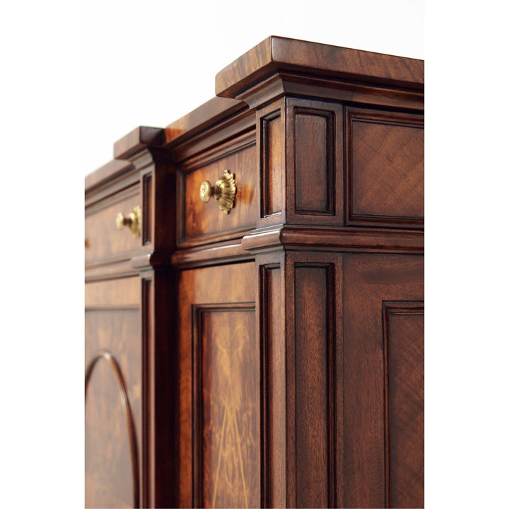 SwayLiving Concave Side Cabinet Sideboard SIDEBOARDS + CREDENZAS