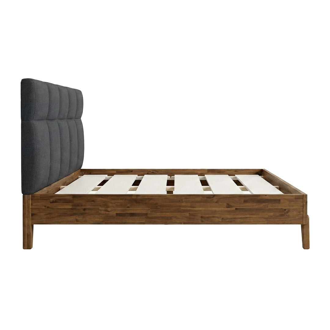 Remix Queen Bed - Grey
