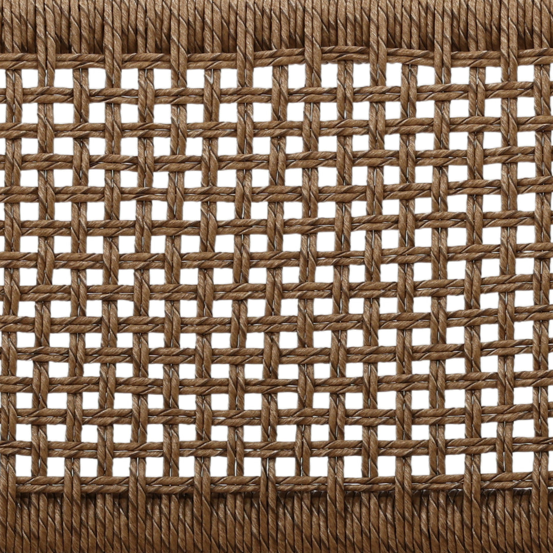 Dalis Outdoor Armless Dining Chair Light Brown — Detail 2