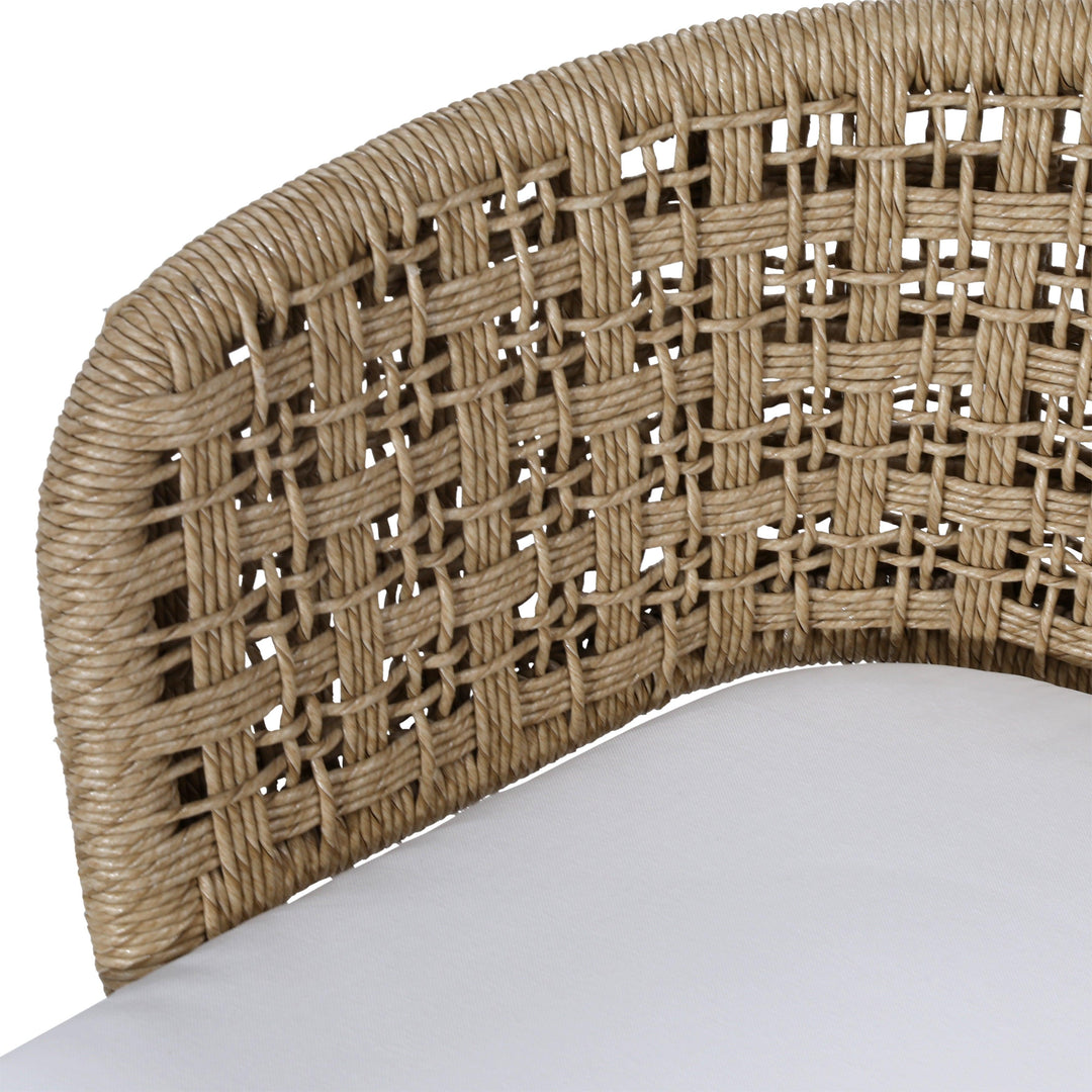 Keath Dining Chair Set of 2 Natural - SwayLiving