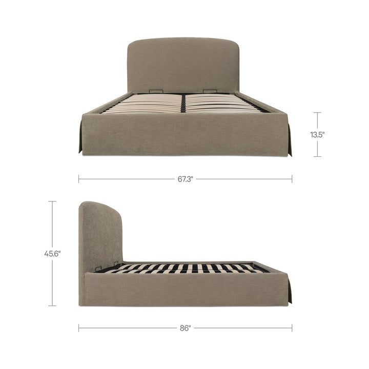 Joan Queen Storage Bed