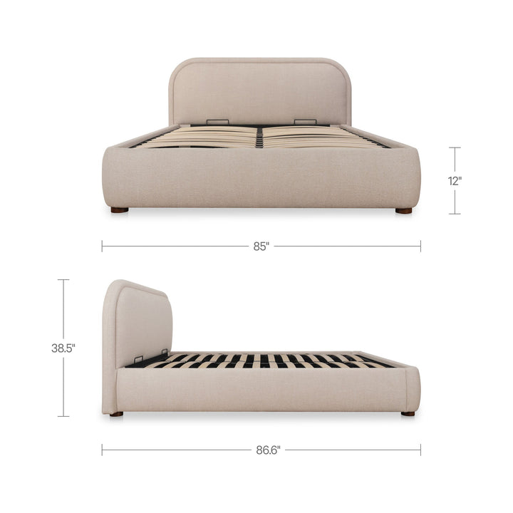 Colin King Storage Bed