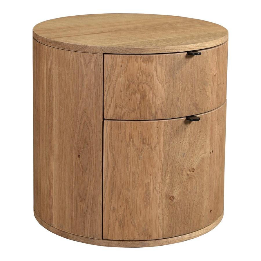 Theo Two Drawer Nightstand Natural - SwayLiving