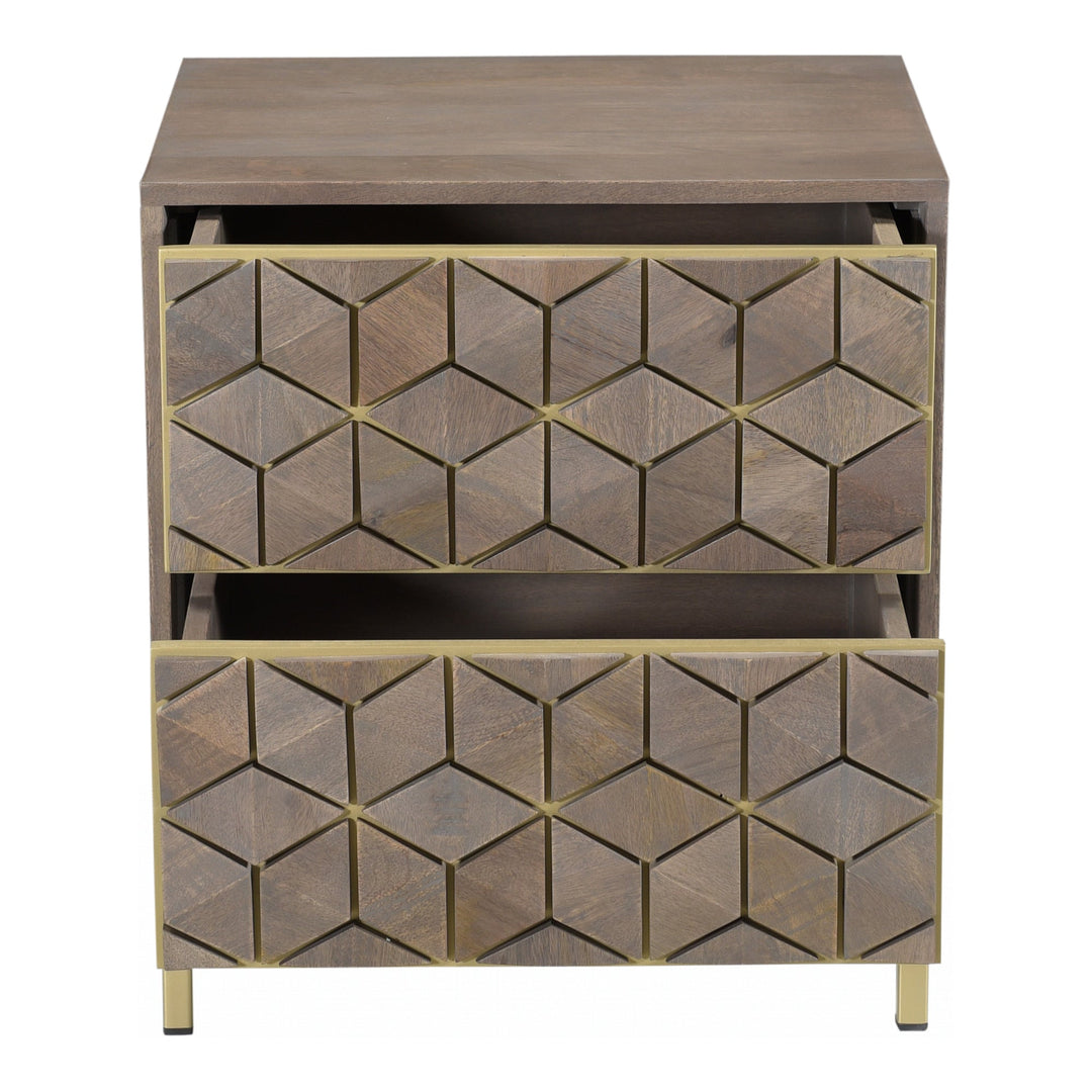 SwayLiving - Corolla Nightstand - RP-1017-29 | SwayLiving